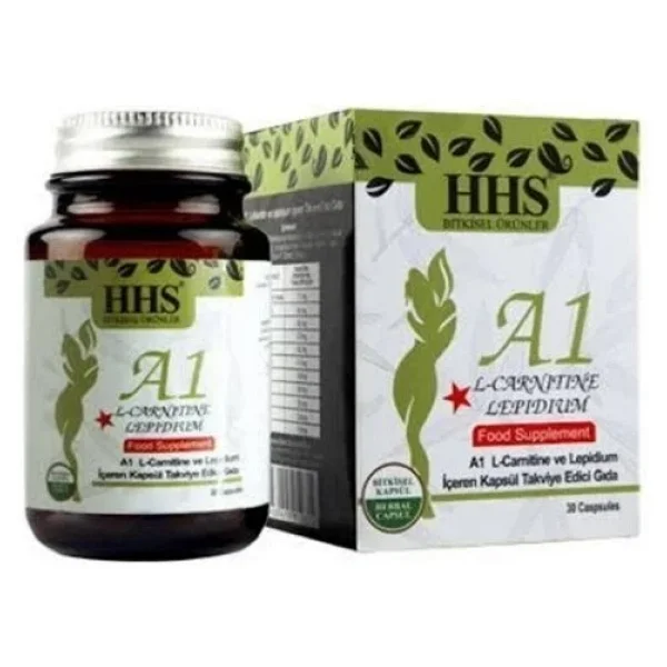 Hhs A+1 L-Carnitine Lepidium 30 Kapsül - Görsel 5