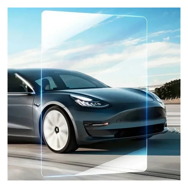 Tesla Model Y Zore Araç Multimedya Temperli Cam Ekran Koruyucu - Görsel 2