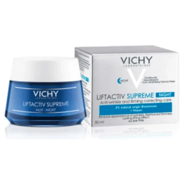 Vichy Liftactiv Supreme Nuit 50 Ml Kırışıklık Ve Sıkılık Kaybına Gece Kremi - Görsel 8