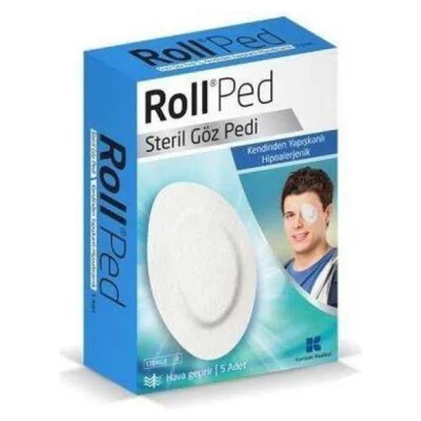 Roll Ped Steril 5'li Göz Pedi - Görsel 3