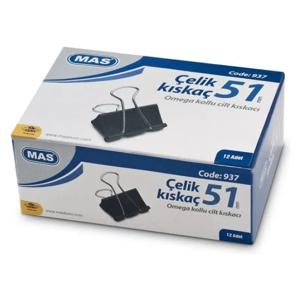 Mas Çelik Kıskaç 51mm 12li - Görsel 3