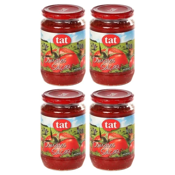 Tat Domates Salçası 710 Gr Cam X 4 Adet - Görsel 3