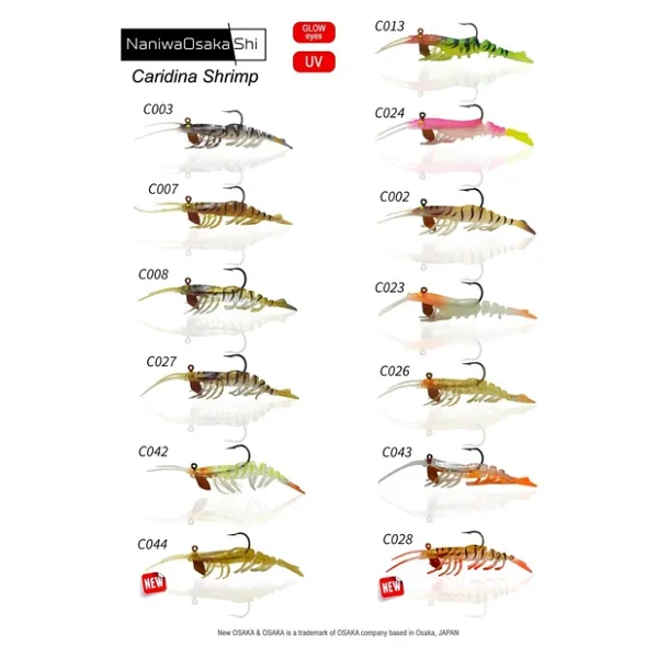 Naniwaosakashi Caridina Shrimp 7.62 Cm 6.5 Gr Karides Silikon Yem - Görsel 4