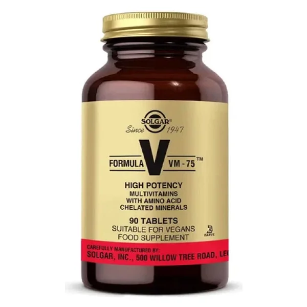 Solgar Vm 75 Multivitamin 90 Tablet - Görsel 6