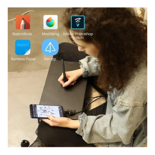 Huion Hs610 Grafik Tablet - Görsel 5