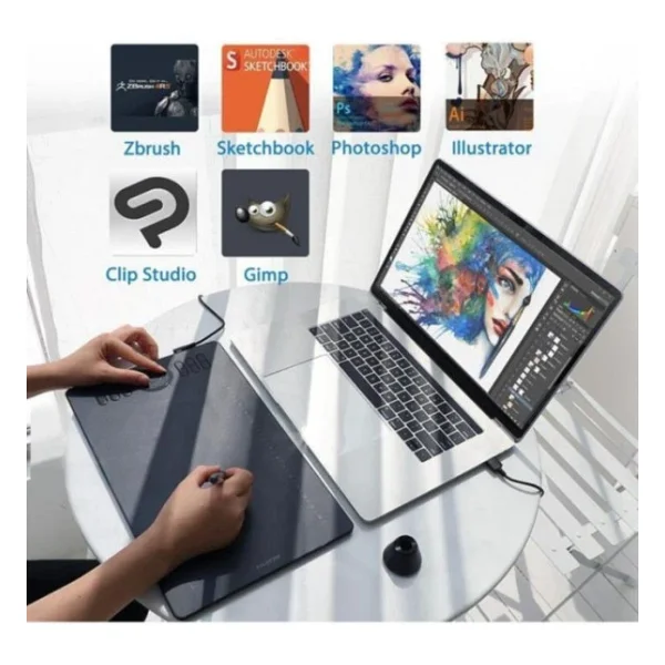 Huion Hs610 Grafik Tablet - Görsel 7