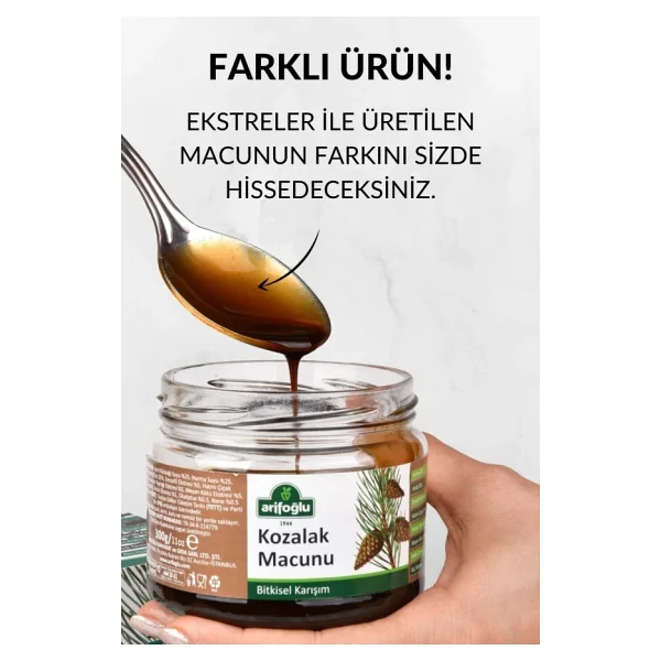 Arifoğlu Kozalak Macunu 300g Ekstreler Ile Üretilmiştir - Görsel 4