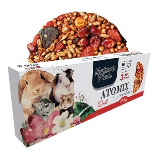 Nature Plan Atomix Cracker Red 270 Gr Kemirgen Yemi - Görsel 3