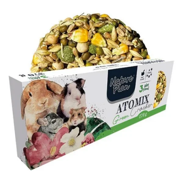 Nature Plan Atomix Cracker Green 270 Gr Kemirgen Yemi - Görsel 3