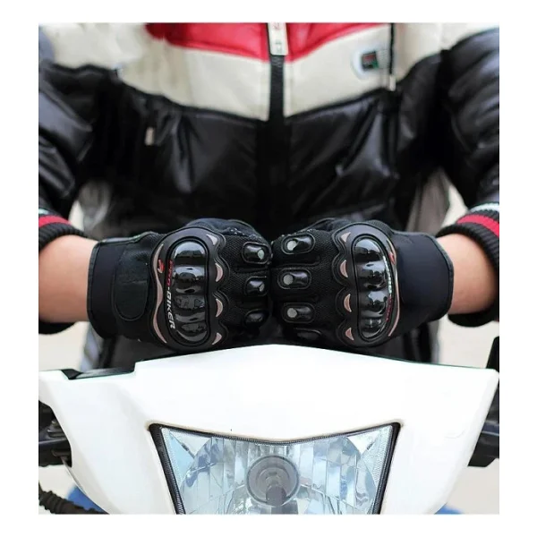 Edelvays Shop Tam Korumalı Rüzgar Geçirmez Dokunmatik Bisiklet Motorsiklet Eldiveni - Görsel 6