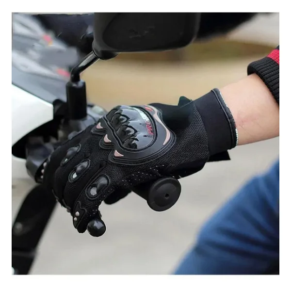 Edelvays Shop Tam Korumalı Rüzgar Geçirmez Dokunmatik Bisiklet Motorsiklet Eldiveni - Görsel 7