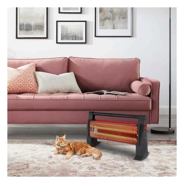 Kumtel Ks-2819 1200 W Bordo Quartz Isıtıcı - Görsel 4