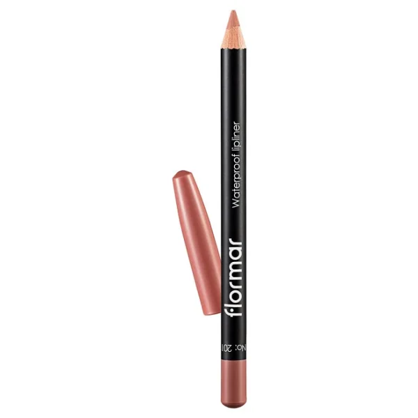 Flormar Waterproof Lipliner 201 Naturally Nude Dudak Kalemi - Görsel 3