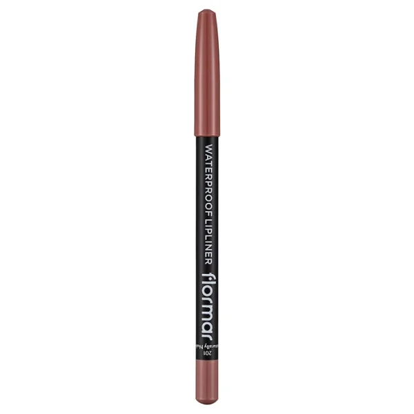 Flormar Waterproof Lipliner 201 Naturally Nude Dudak Kalemi - Görsel 4