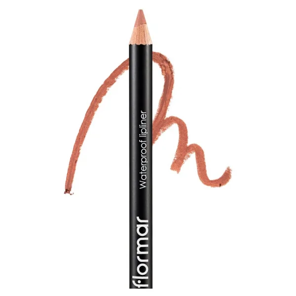 Flormar Waterproof Lipliner 201 Naturally Nude Dudak Kalemi - Görsel 5
