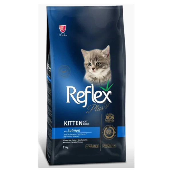 Reflex Plus Kitten Somonlu 15 Kg Yavru Kedi Maması - Görsel 6