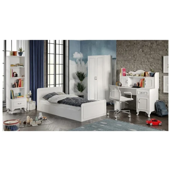Kznmob Home Snow Country Tarzı Çocuk Odası Takımı - 4 Parçalı Ve Tamamı 1. Kalite Mdf - Görsel 3