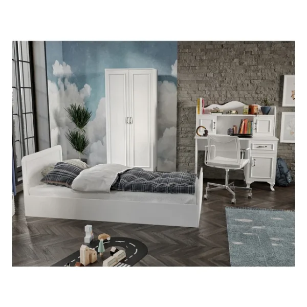Kznmob Home Snow Country Tarzı Çocuk Odası Takımı - 4 Parçalı Ve Tamamı 1. Kalite Mdf - Görsel 5
