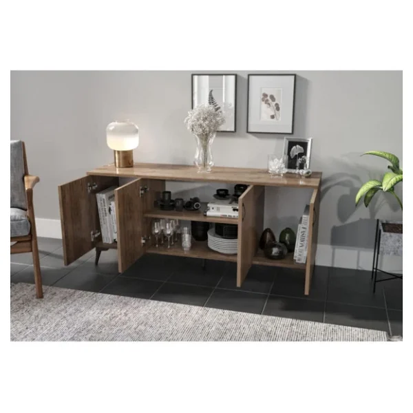 Kznmob Home Çok Amaçlı Mdf Konsol Dolap -18mm Mdf - Görsel 4