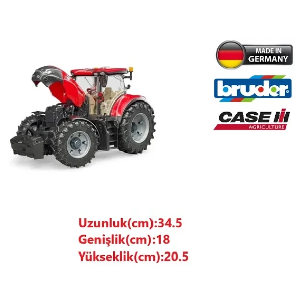 Bruder Case Ih Optum 300 Cvx Traktör Br03190 - Görsel 4