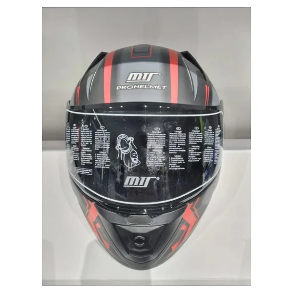 Mts M-801 Twilight Full Face Motor Kaskı - Görsel 5
