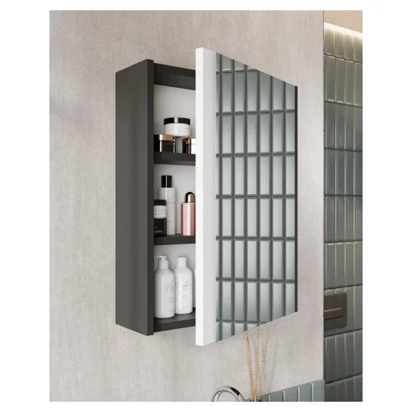 Karen Kemer 60 Cm Lavabolu Banyo Dolabı Seti - Görsel 5