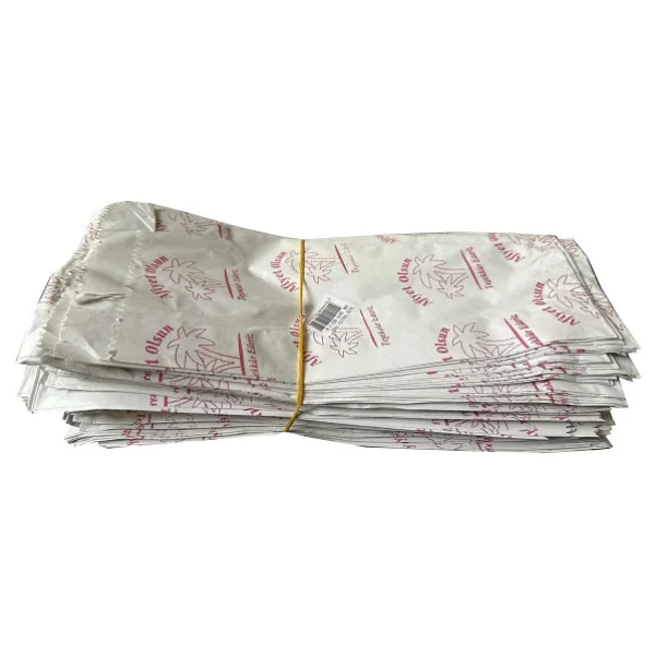 Afiyet Olsun Baskılı Körüklü Esmer Kağıt Kese Kağıdı - 15,5x30 Cm. - Ort. 95 Ad. - 1 Kg. - Paket - Görsel 3