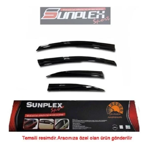 Sunplex Hyundaı Accent Era 2006-2013 Mugen Cam Rüzgarlığı Ön-Arka Sunplex