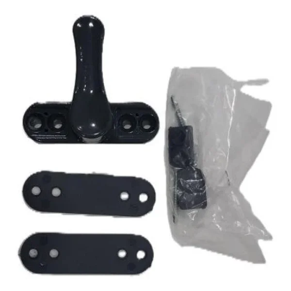 Eva Plast Pvc Çocuk Kilidi Metal Antrasit - Görsel 3