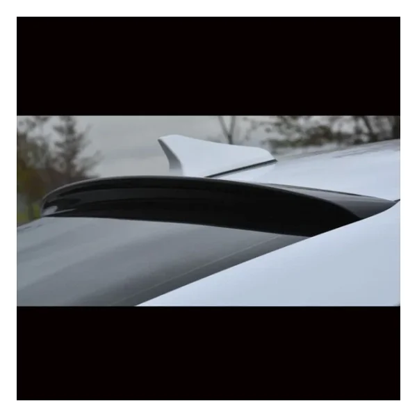 Hyundai Elantra Uyumlu 2021+ Cam Üstü Spoiler - Piano Black (Parlak Siyah) - Görsel 4