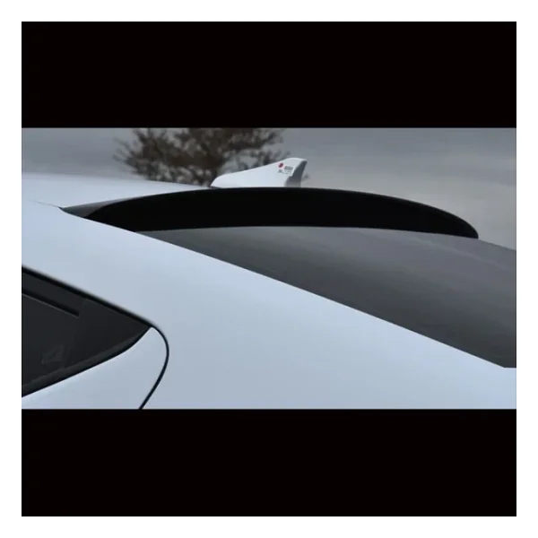 Hyundai Elantra Uyumlu 2021+ Cam Üstü Spoiler - Piano Black (Parlak Siyah) - Görsel 6