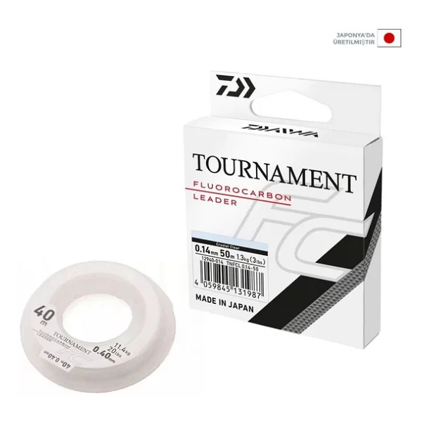 Daiwa Tournament 50 M 0.35 Mm 8.1 Kg Fluorocarbon Misina - Görsel 3