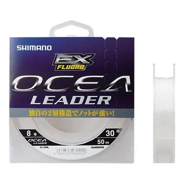 Shimano Ocea Ex Fluoro Leader 50 M 0.204 Mm 2.72 Kg Fluorocarbon Misina - Görsel 3