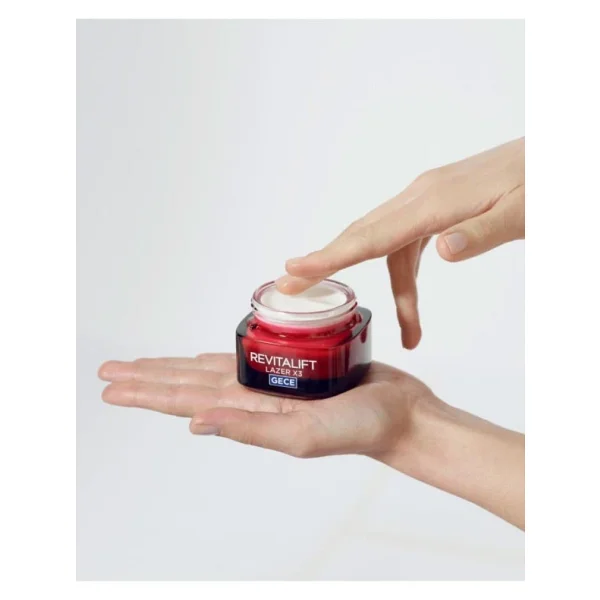 L'oreal Paris Revitalift Lazer X3 Yoğun Gündüz Bakım Kremi + Gece Bakım Kremi - Görsel 9