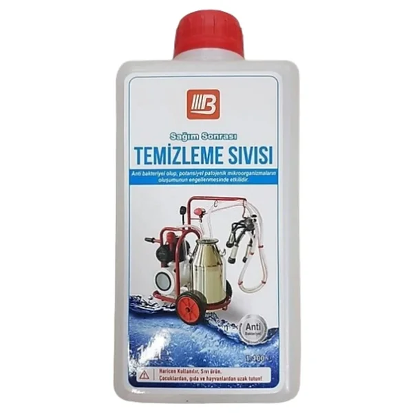 Bartech Sut Sagim Makinesi Temizlik Dezenfektani 1 Litre - Görsel 3