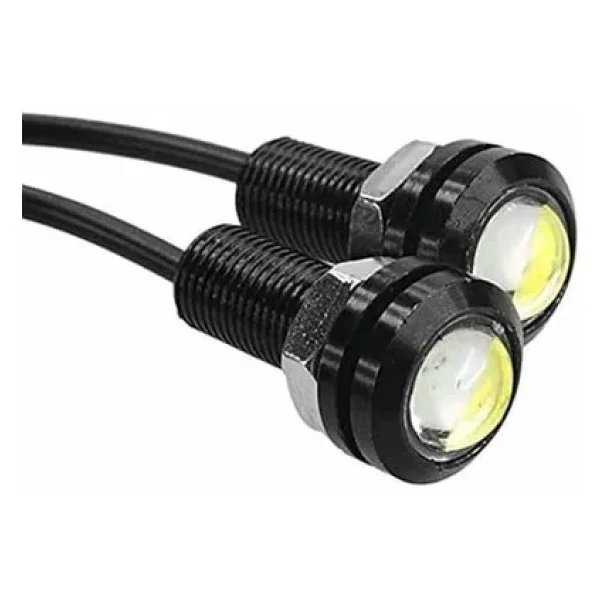 Ayna Altı Uyumlu LED Kartal Göz LED 2'li Beyaz LED Aynı Gün Kargo - Görsel 3