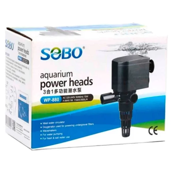 Sobo Wp-880 800 Lt/S Akvaryum Kafa Motoru - Görsel 3