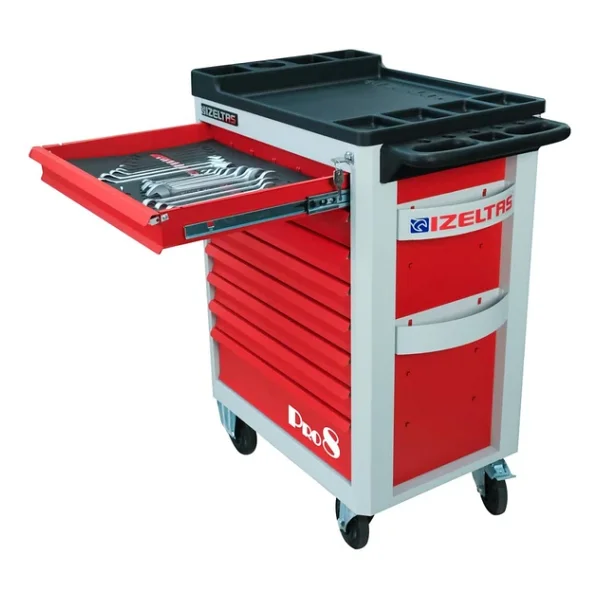 İzeltaş Pro 8241001209 206 Parça 8 Çekmeceli Takım Dolabı Seti - Görsel 6