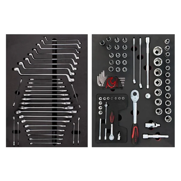 İzeltaş Pro 8241001209 206 Parça 8 Çekmeceli Takım Dolabı Seti - Görsel 8