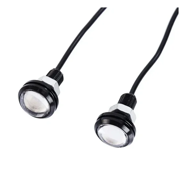 Ledli Gündüz Farı 3 Watt Kırmızı / Laam450-1 - Görsel 3
