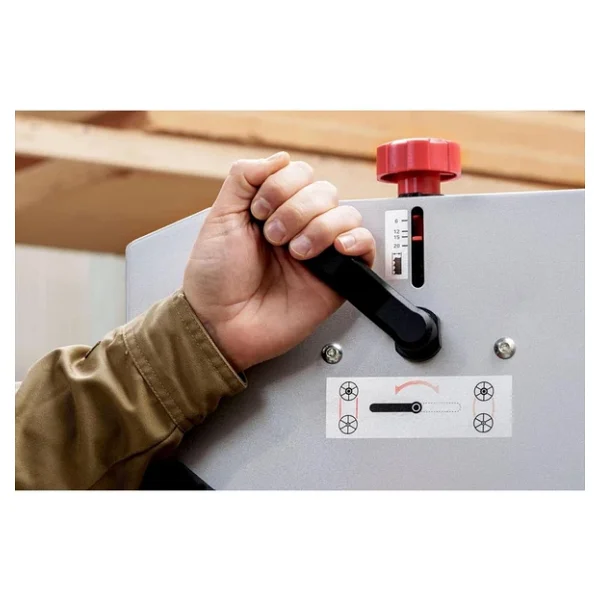 Metabo Bas 318 900 W Precision Wnb Elektrikli Şerit Testere - Görsel 5