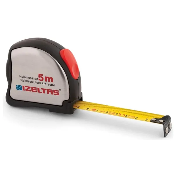 İzeltaş 0588150015 5 M Krom Şerit Metre - Görsel 4