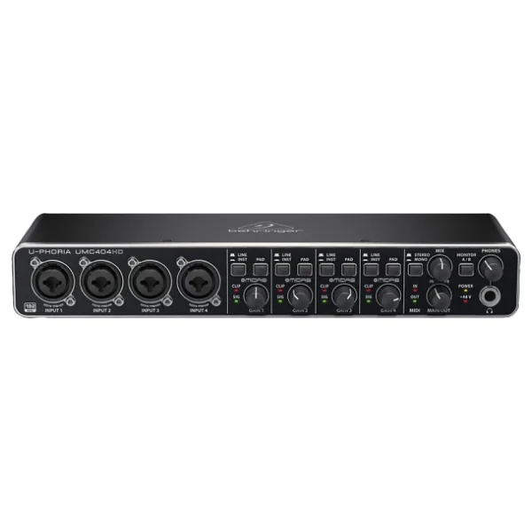 Behringer U-Phoria Umc404hd 4 Kanal Ses Kartı - Görsel 3
