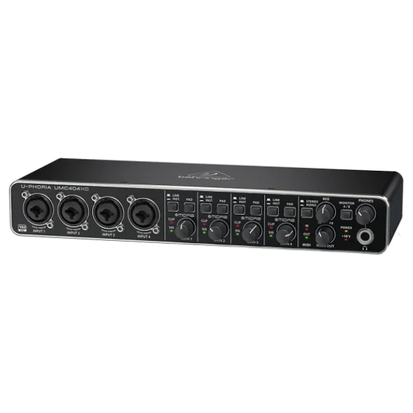 Behringer U-Phoria Umc404hd 4 Kanal Ses Kartı - Görsel 4