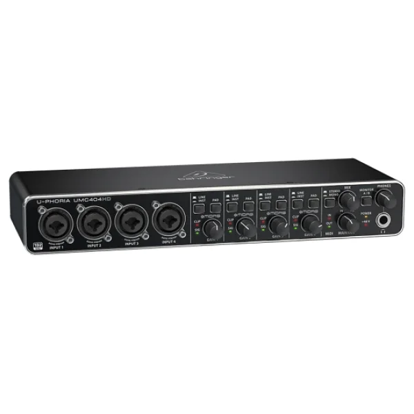 Behringer U-Phoria Umc404hd 4 Kanal Ses Kartı - Görsel 5
