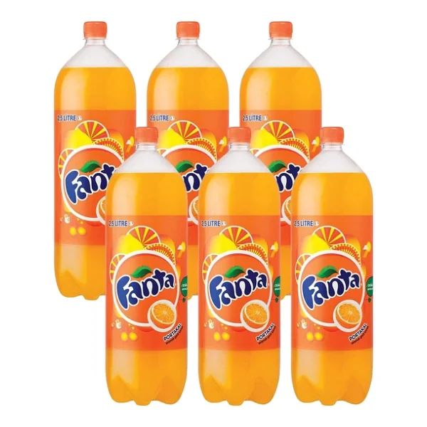 Fanta Portakal 6x2.5 Lt - Görsel 3