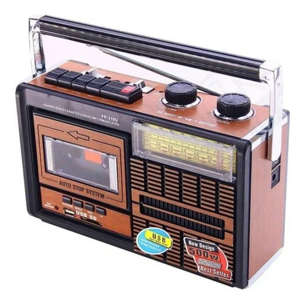Knstar Fp-319u Kaset Çalar Radyo - Görsel 5
