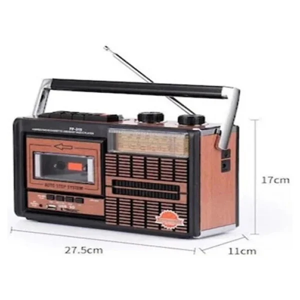 Knstar Fp-319u Kaset Çalar Radyo - Görsel 6
