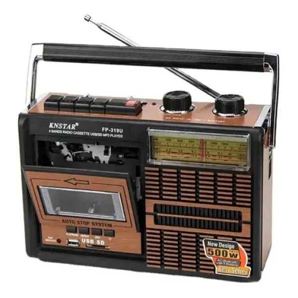 Knstar Fp-319u Kaset Çalar Radyo - Görsel 4