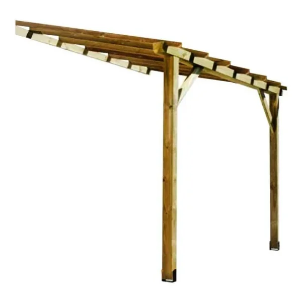 Pinoxi Ahşap Sundurma Çardak Gölgelik Bahçe Pergola Tente - Görsel 3